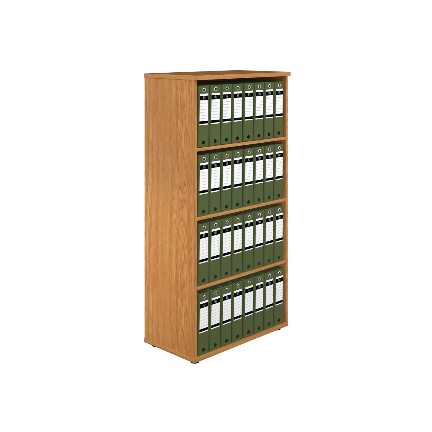 Jemini Wooden Bookcase 800x450x1600mm Nova Oak KF810537