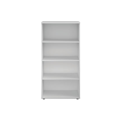 Jemini Wooden Bookcase 800x450x1600mm White KF810544