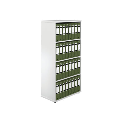 Jemini Wooden Bookcase 800x450x1600mm White KF810544