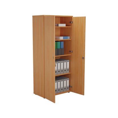 Jemini Wooden Cupboard 800x450x1800mm Beech KF810568