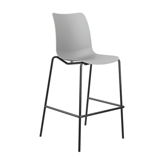 Jemini Flexi High Stool Grey KF81068