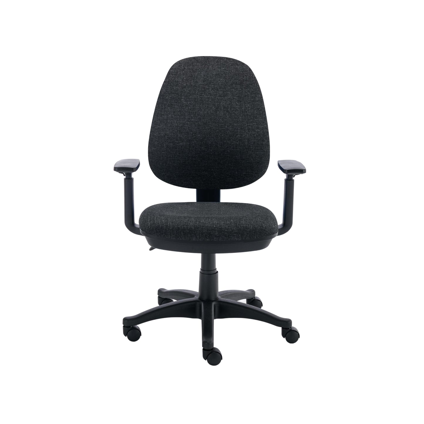 Astin Nesta Operator Chair with Adjustable Arms 590x900x1050mm Charcoal KF810777