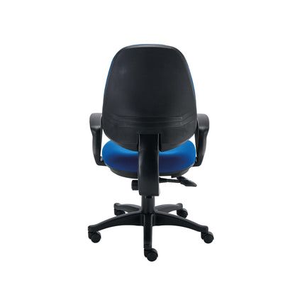 Astin Nesta Operator Chair with Fixed Arms 590x900x1050mm Royal Blue KF810927