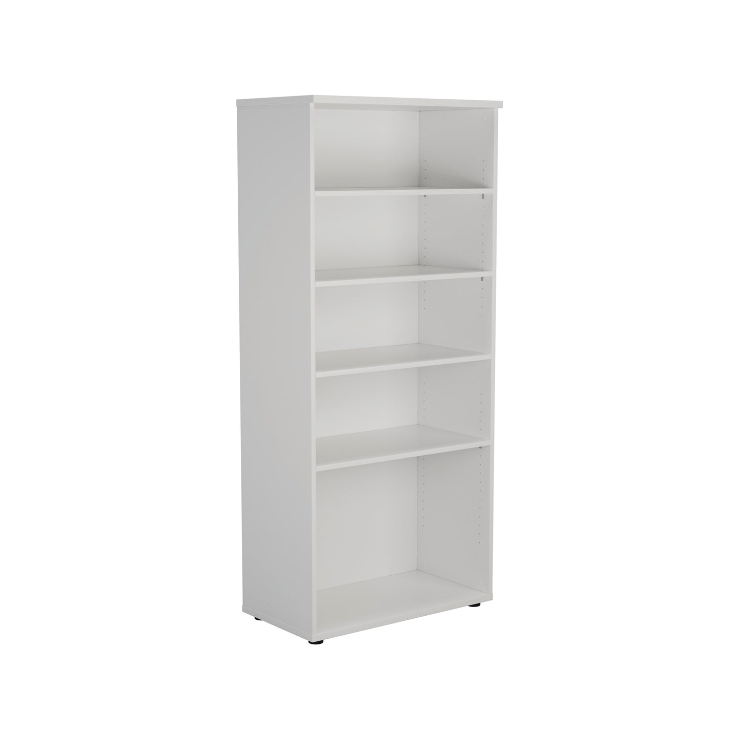 Jemini Wooden Bookcase 800x450x1800mm White KF811022