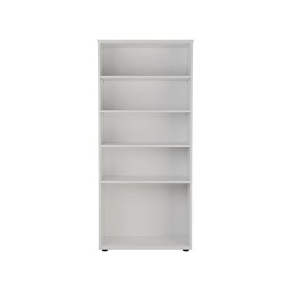 Jemini Wooden Bookcase 800x450x1800mm White KF811022