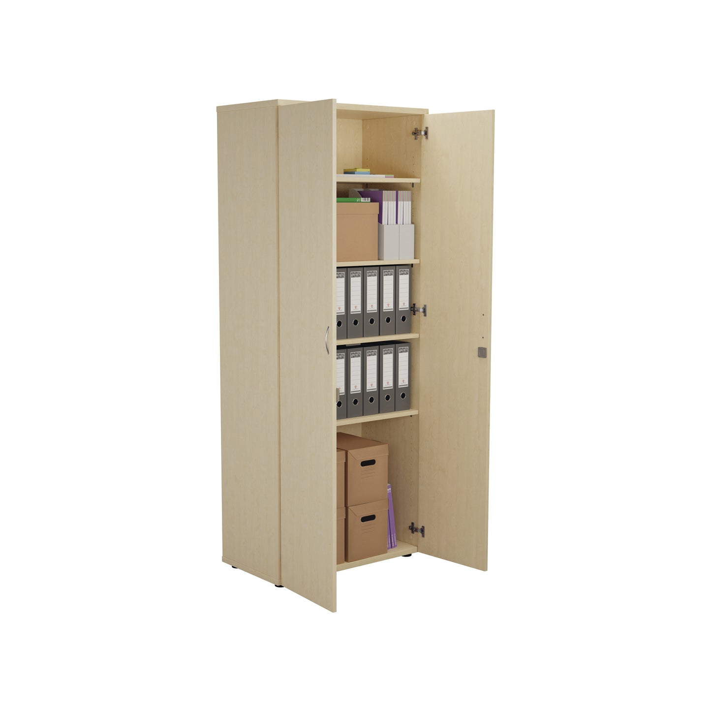 Jemini Wooden Cupboard 800x450x2000mm Maple KF811077