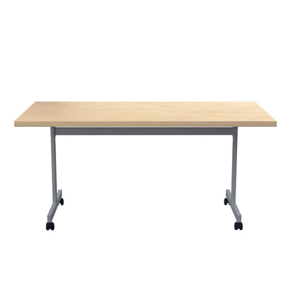 Jemini Tilting Table 1600x700x730mm Maple/Silver KF816504