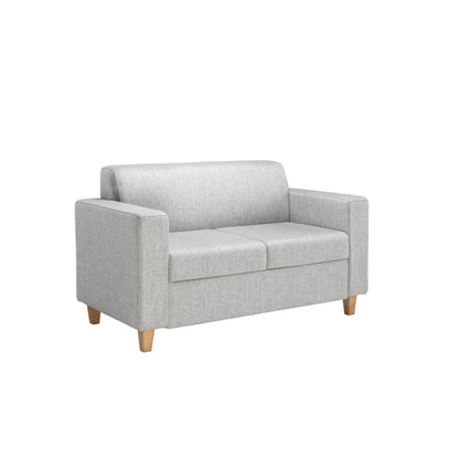 Avior Iceberg Band 1 2 Seater Fabric Sofa with Wooden Feet KF81972