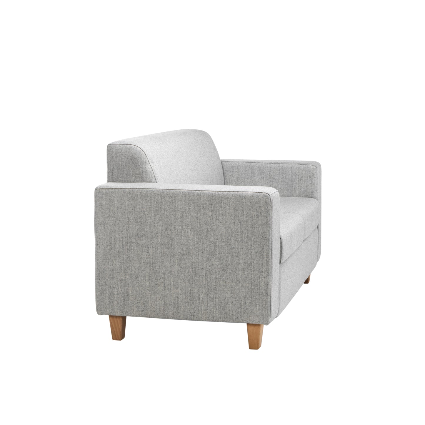 Avior Iceberg Band 1 2 Seater Fabric Sofa with Wooden Feet KF81972