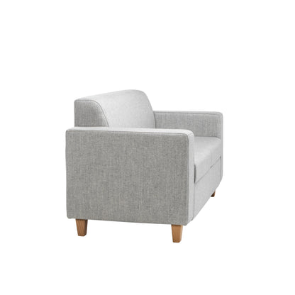 Avior Iceberg Band 1 2 Seater Fabric Sofa with Wooden Feet KF81972