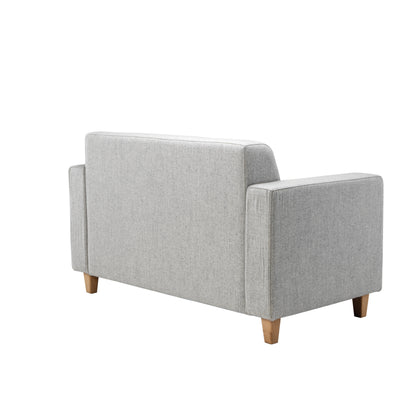 Avior Iceberg Band 1 2 Seater Fabric Sofa with Wooden Feet KF81972