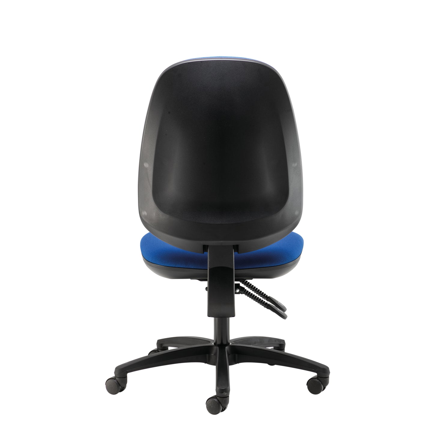 Cappela Campos High Back Posture Chair No Arms 2 Lever Mechanism Fabric Blue KF81987