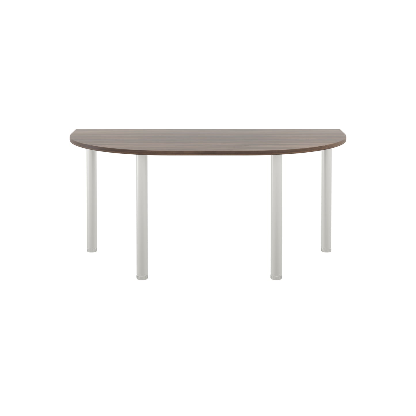 Jemini Semi Circular Multipurpose Table 1600x800x730 Walnut KF819905