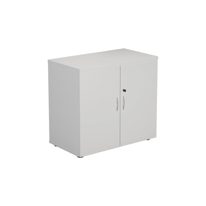 First Wooden Storage Cupboard 800x450x730mm White KF820864