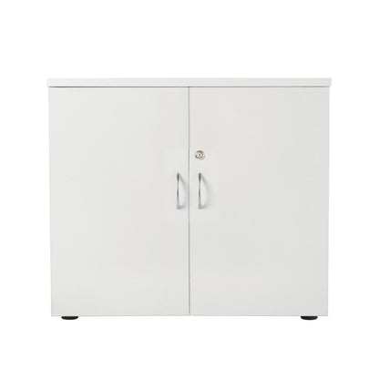 First Wooden Storage Cupboard 800x450x730mm White KF820864