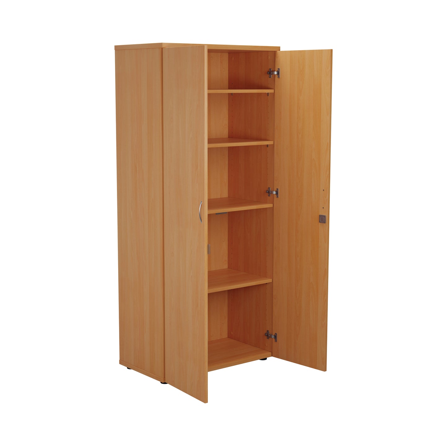 First Wooden Storage Cupboard 800x450x1800mm Beech KF820963