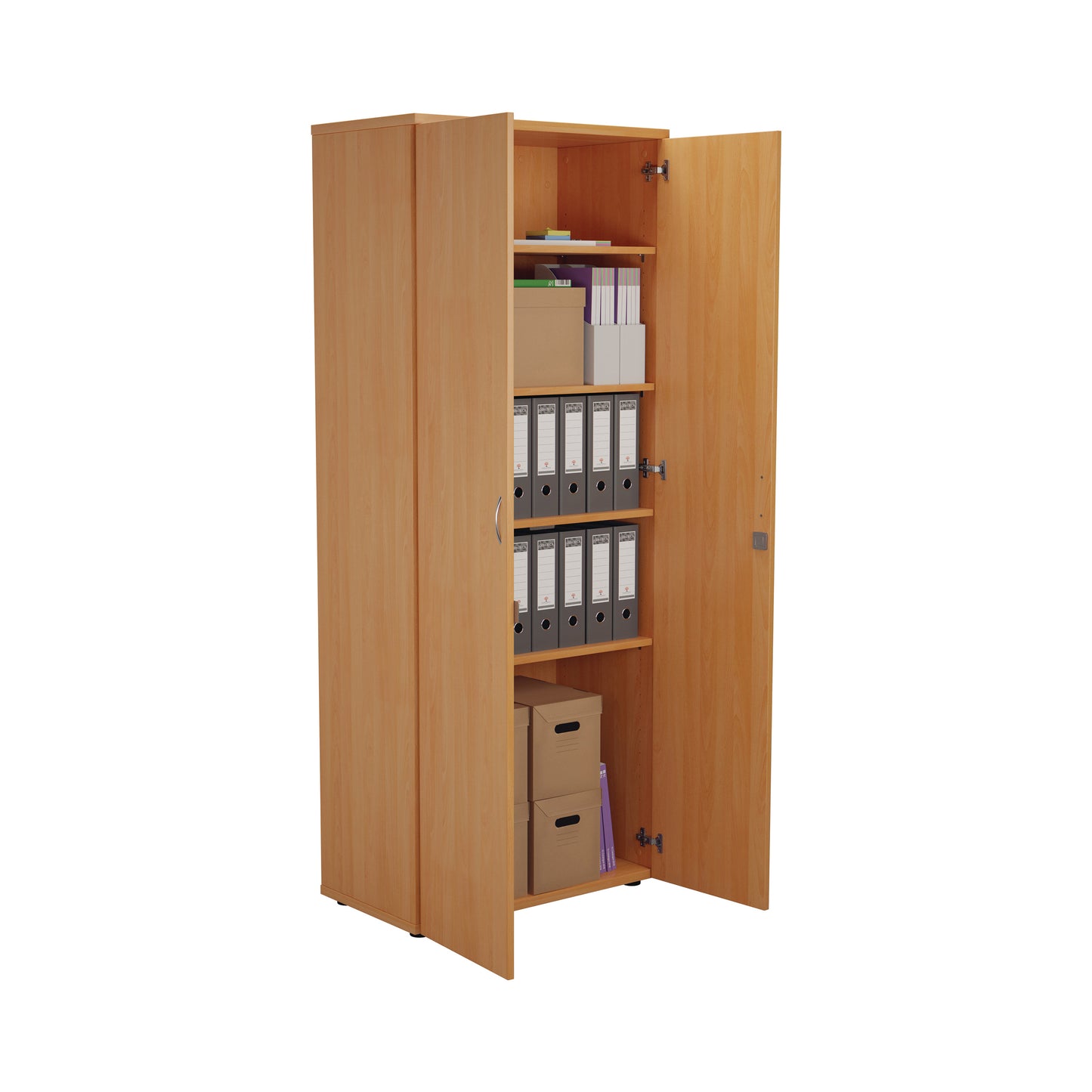 First Wooden Cupboard 800x450x2000mm Beech KF820994