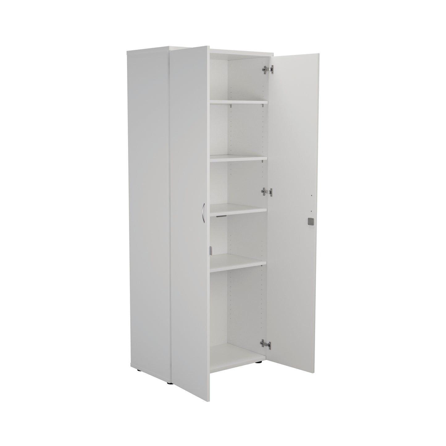 First Wooden Cupboard 800x450x2000mm White KF821014