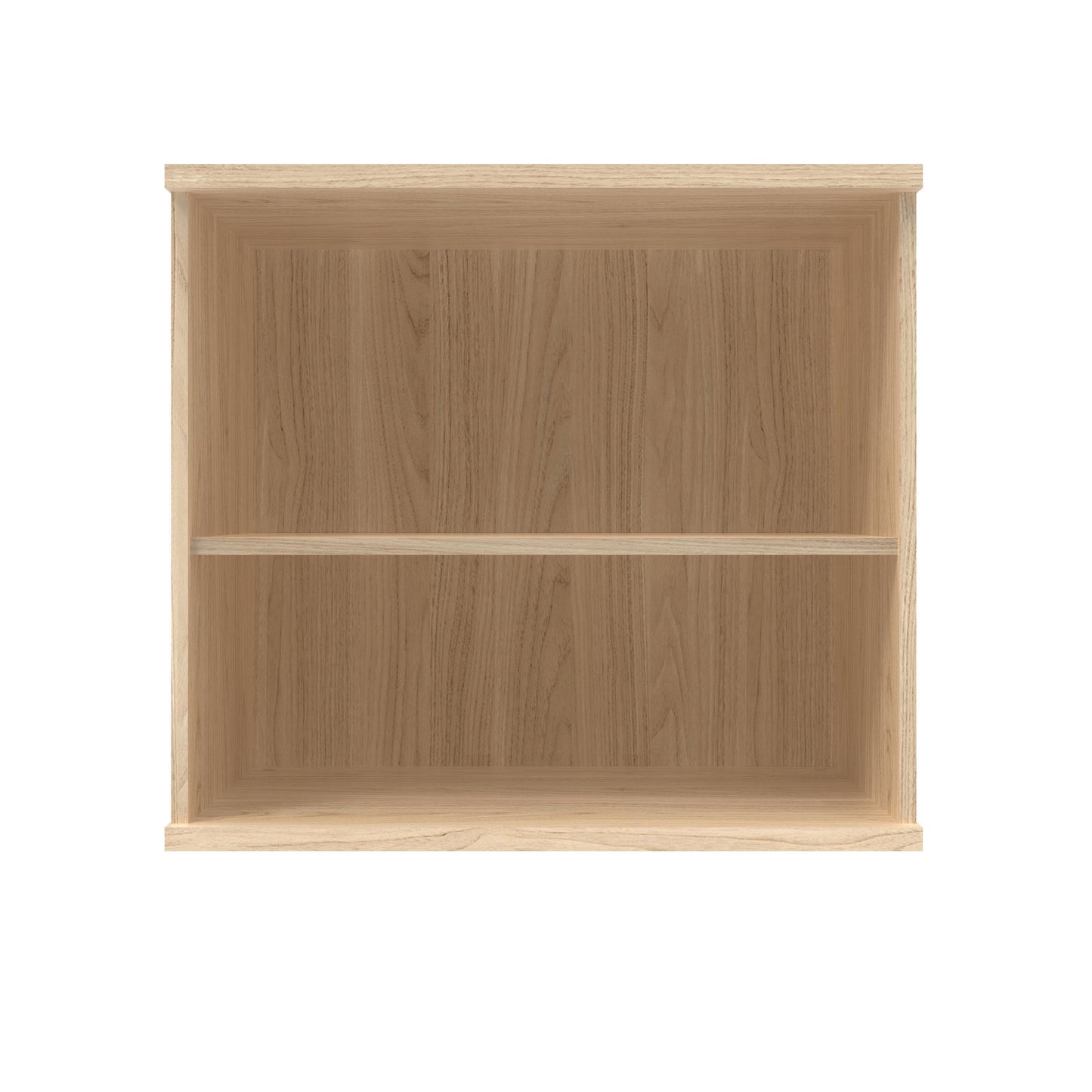 Polaris Bookcase 1 Shelf 800x400x730mm Canadian Oak KF821036