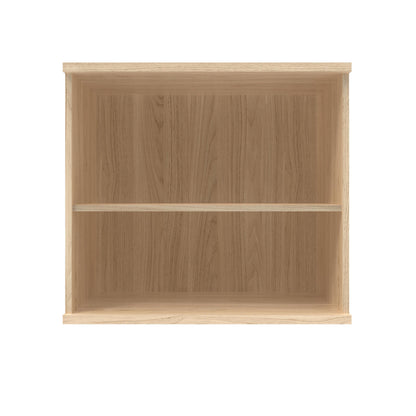 Polaris Bookcase 1 Shelf 800x400x730mm Canadian Oak KF821036