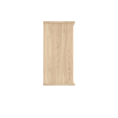 Polaris Bookcase 1 Shelf 800x400x816mm Canadian Oak KF821046