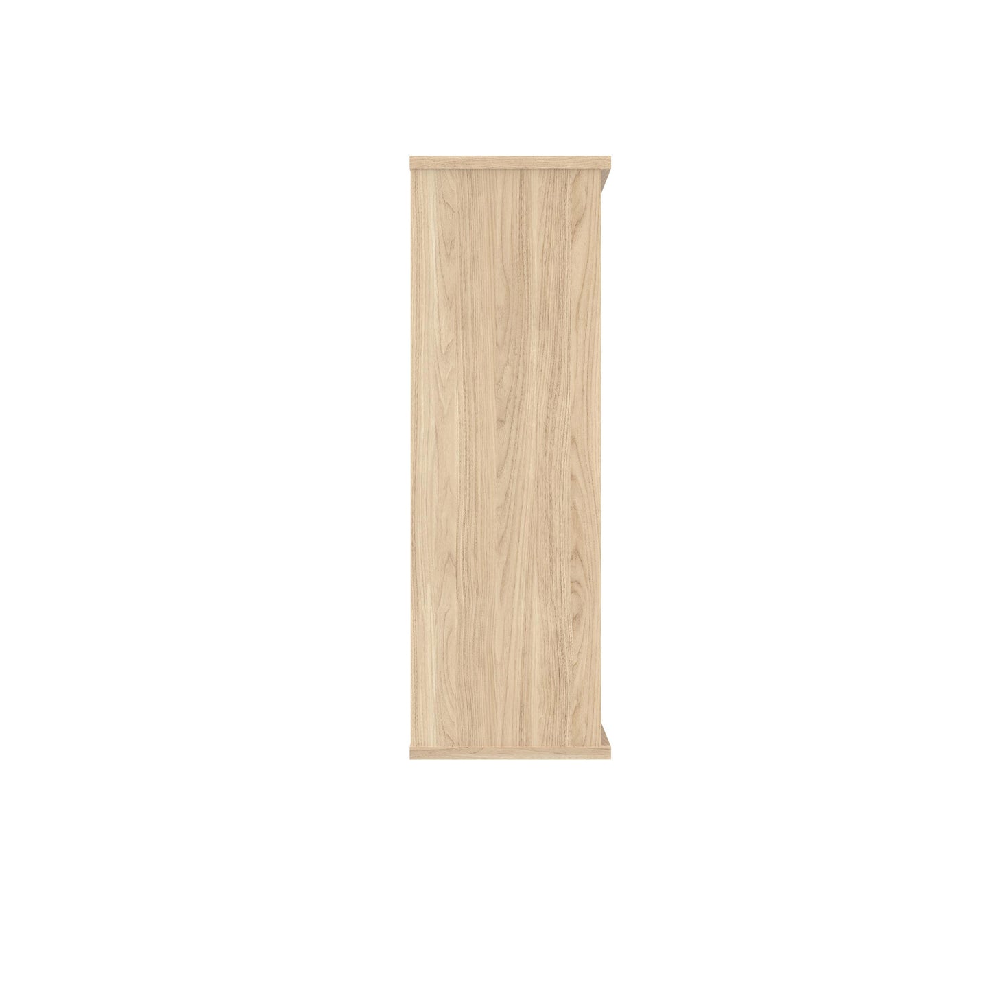 Polaris Bookcase 2 Shelf 800x400x1204mm Canadian Oak KF821056