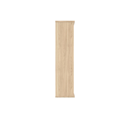Polaris Bookcase 3 Shelf 800x400x1592mm Canadian Oak KF821066