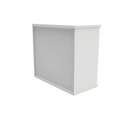 Polaris Bookcase 1 Shelf 800x400x730mm Arctic White KF821086