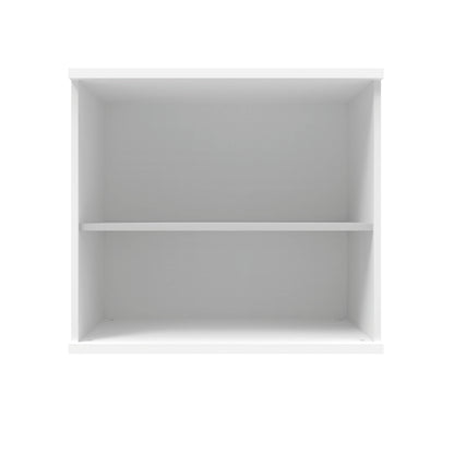 Polaris Bookcase 1 Shelf 800x400x730mm Arctic White KF821086