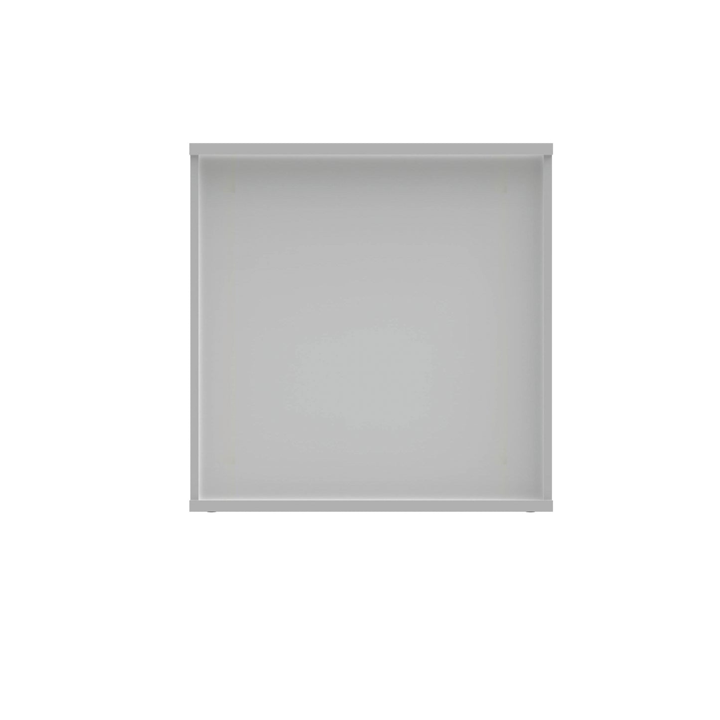 Polaris Bookcase 1 Shelf 800x400x816mm Arctic White KF821096