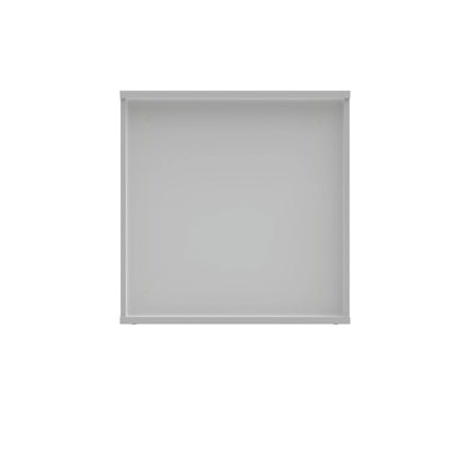 Polaris Bookcase 1 Shelf 800x400x816mm Arctic White KF821096