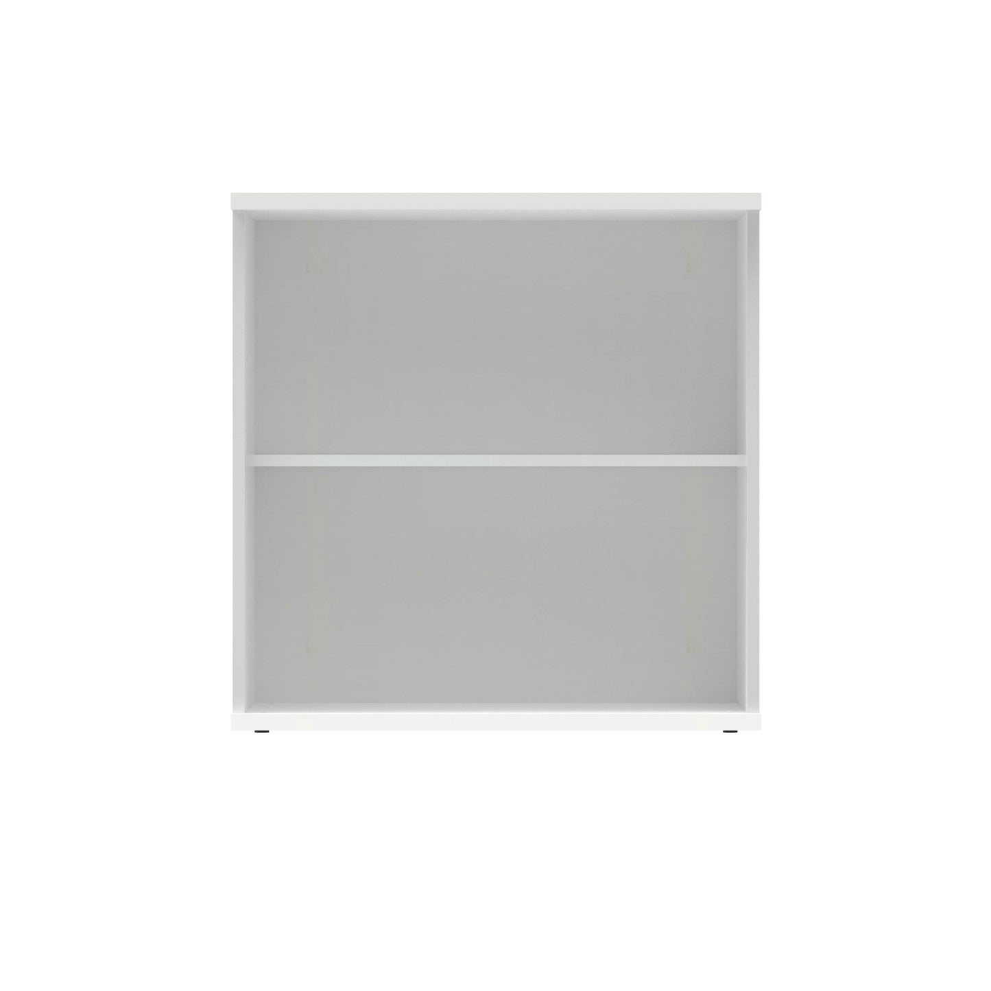 Polaris Bookcase 1 Shelf 800x400x816mm Arctic White KF821096