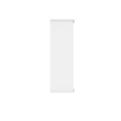 Polaris Bookcase 2 Shelf 800x400x1204mm Arctic White KF821106