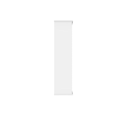 Polaris Bookcase 3 Shelf 800x400x1592mm Arctic White KF821116