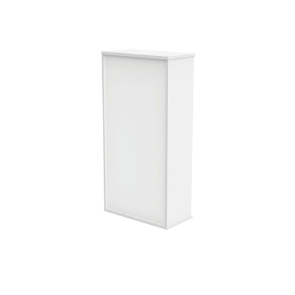 Polaris Bookcase 3 Shelf 800x400x1592mm Arctic White KF821116