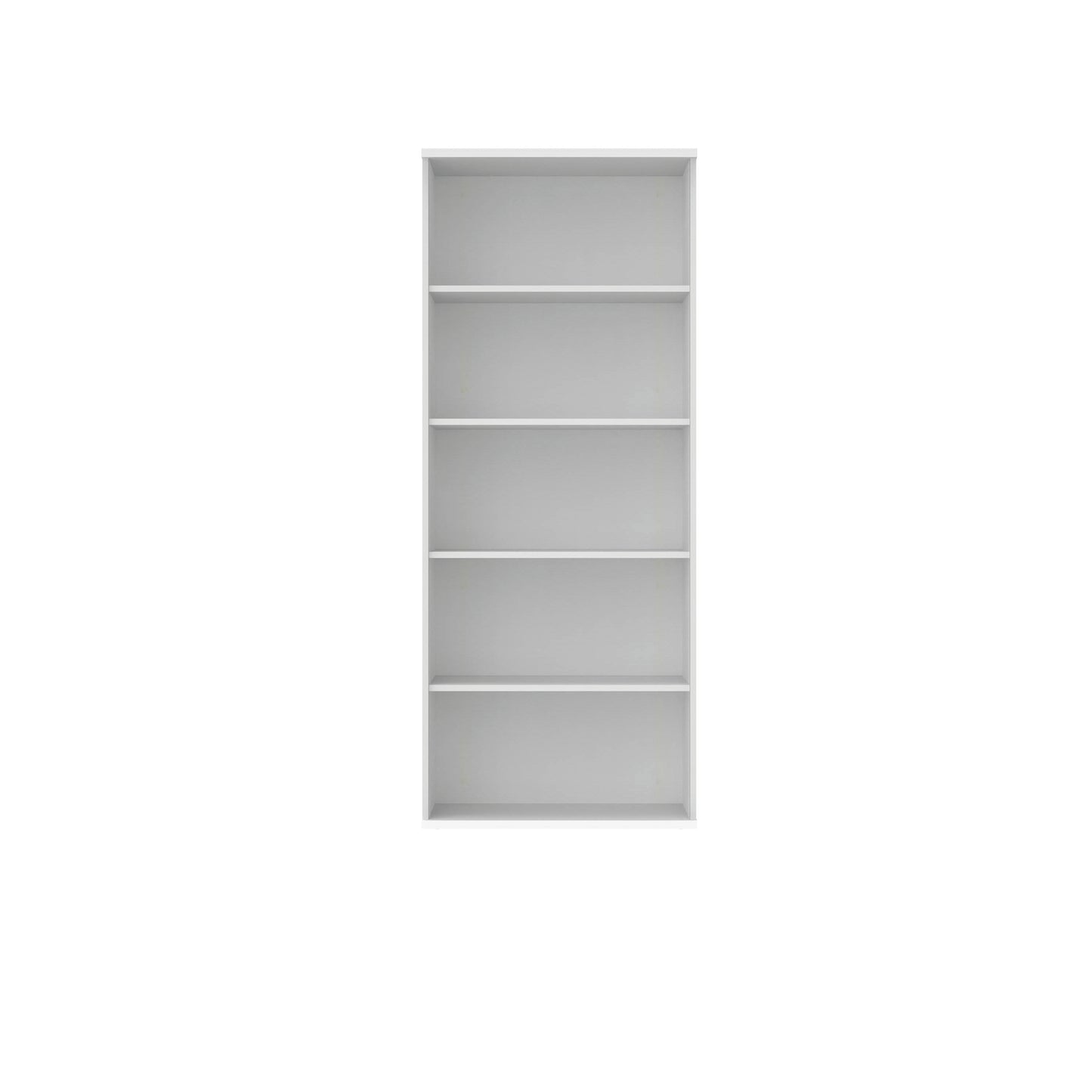 Polaris Bookcase 4 Shelf 800x400x1980mm Arctic White KF821126