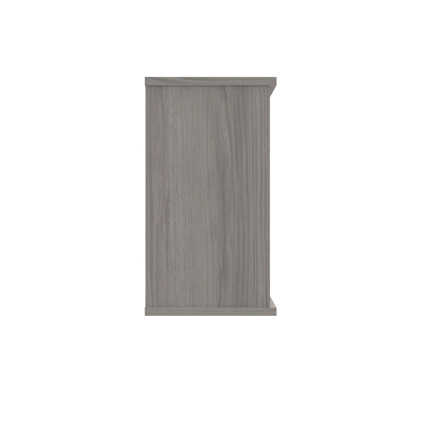 Polaris Bookcase 1 Shelf 800x400x730mm Alaskan Grey Oak KF821136