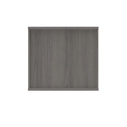 Polaris Bookcase 1 Shelf 800x400x730mm Alaskan Grey Oak KF821136