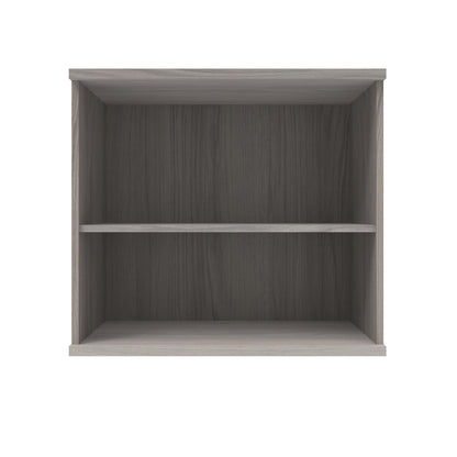 Polaris Bookcase 1 Shelf 800x400x730mm Alaskan Grey Oak KF821136