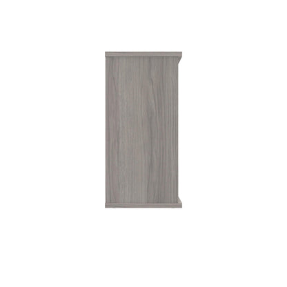 Polaris Bookcase 1 Shelf 800x400x816mm Alaskan Grey Oak KF821146