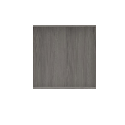 Polaris Bookcase 1 Shelf 800x400x816mm Alaskan Grey Oak KF821146