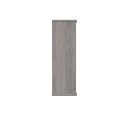 Polaris Bookcase 2 Shelf 800x400x1204mm Alaskan Grey Oak KF821156