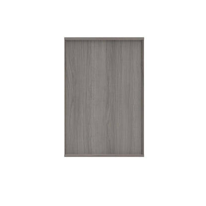 Polaris Bookcase 2 Shelf 800x400x1204mm Alaskan Grey Oak KF821156