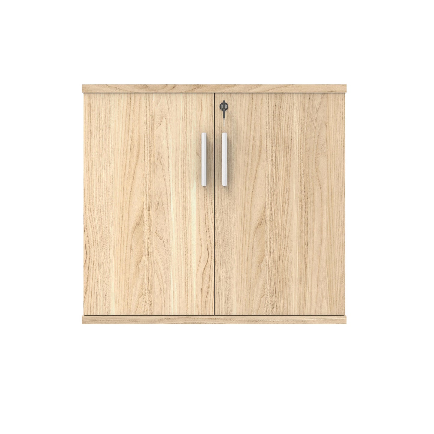 Polaris Cupboard Lockable 800x400x730mm Canadian Oak KF821230