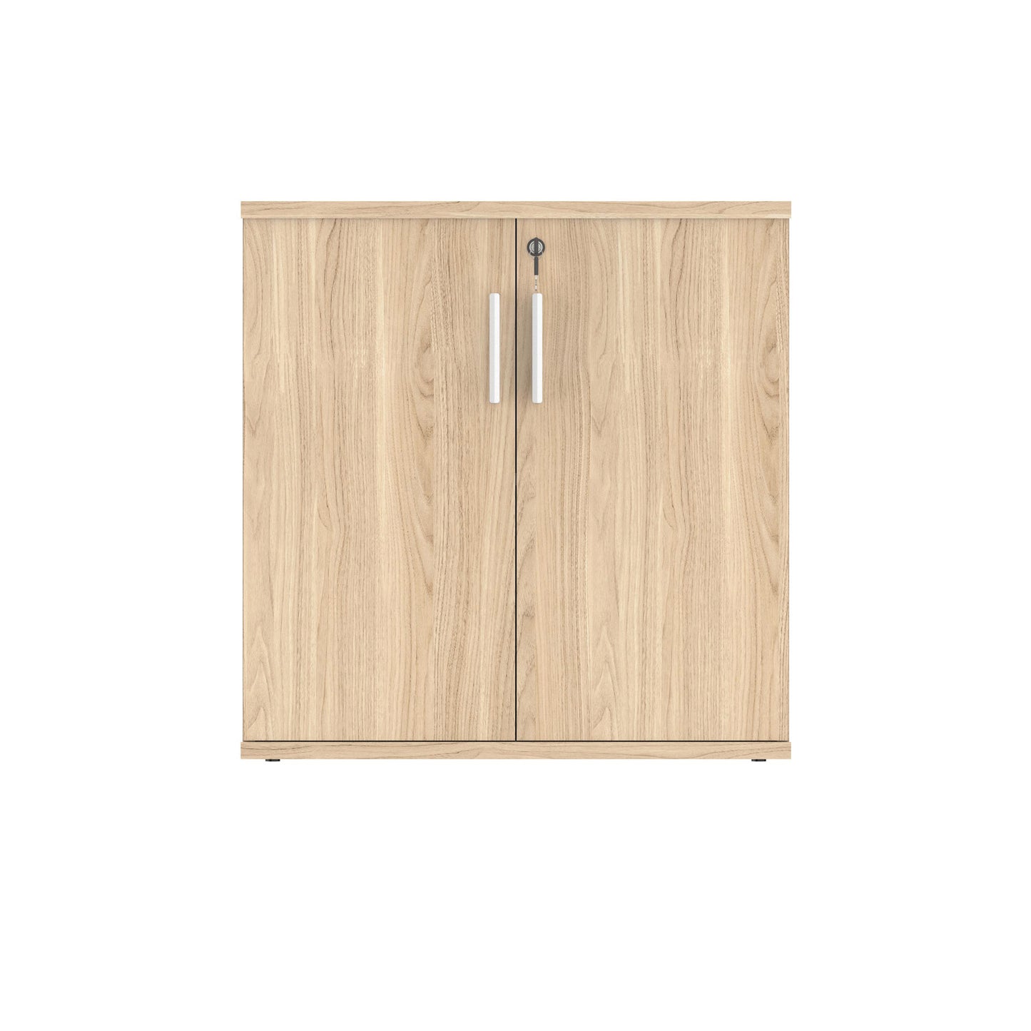 Polaris Cupboard Lockable 800x400x816mm Canadian Oak KF821246