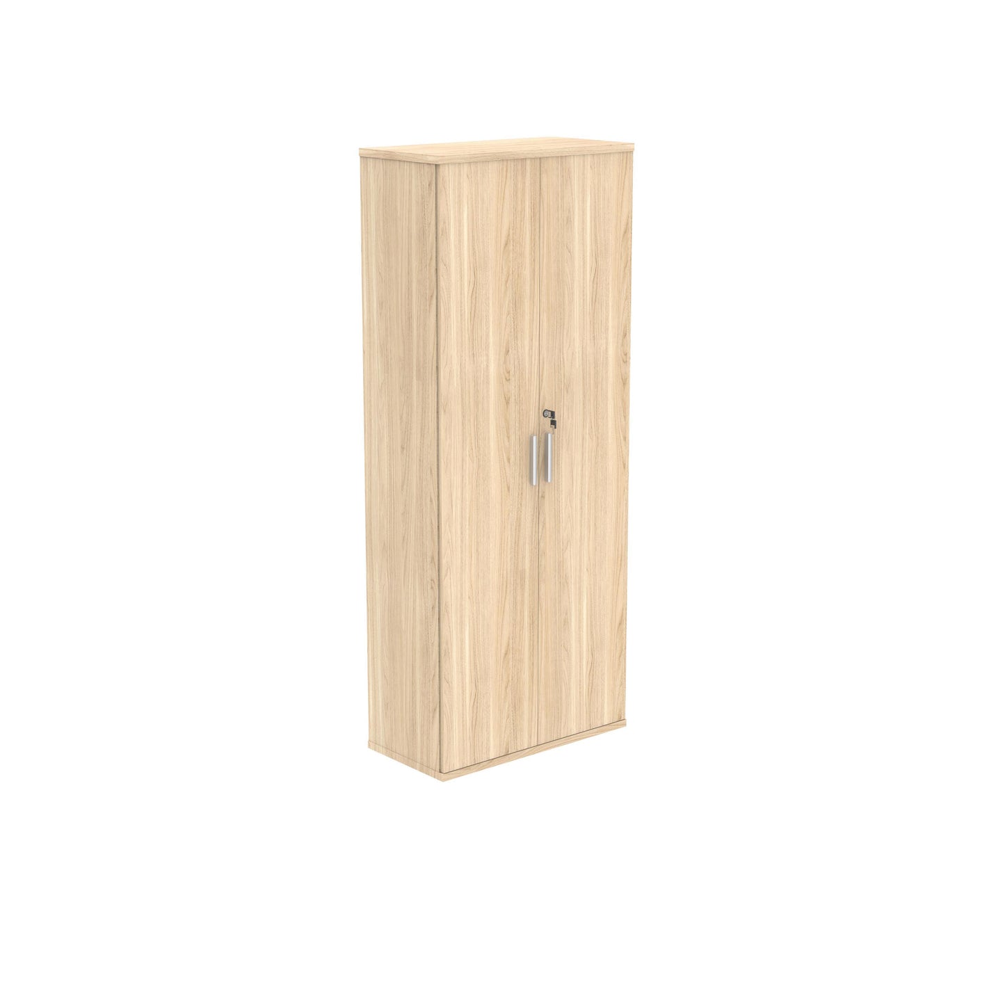 Polaris Cupboard Lockable 800x400x1980mm Canadian Oak KF821276