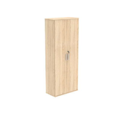 Polaris Cupboard Lockable 800x400x1980mm Canadian Oak KF821276