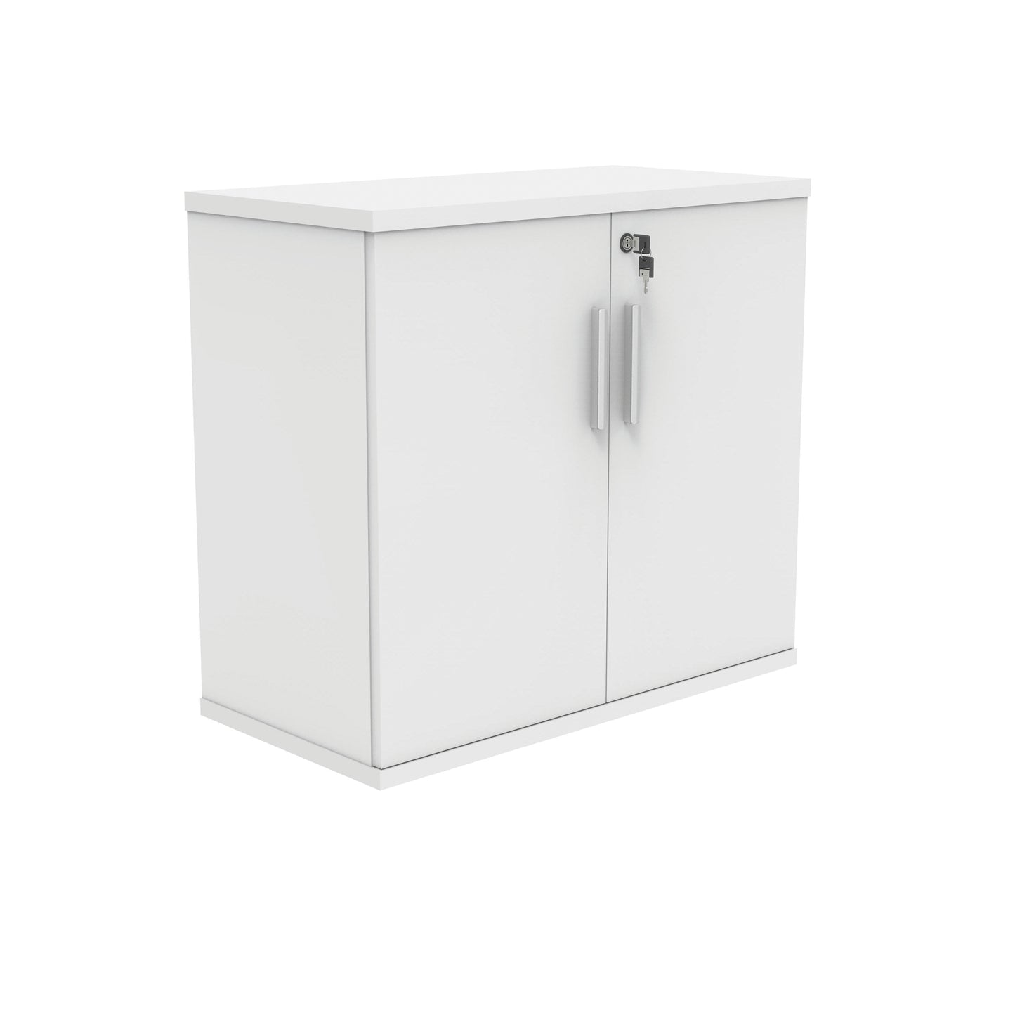 Polaris Cupboard Lockable 800x400x730mm Arctic White KF821286