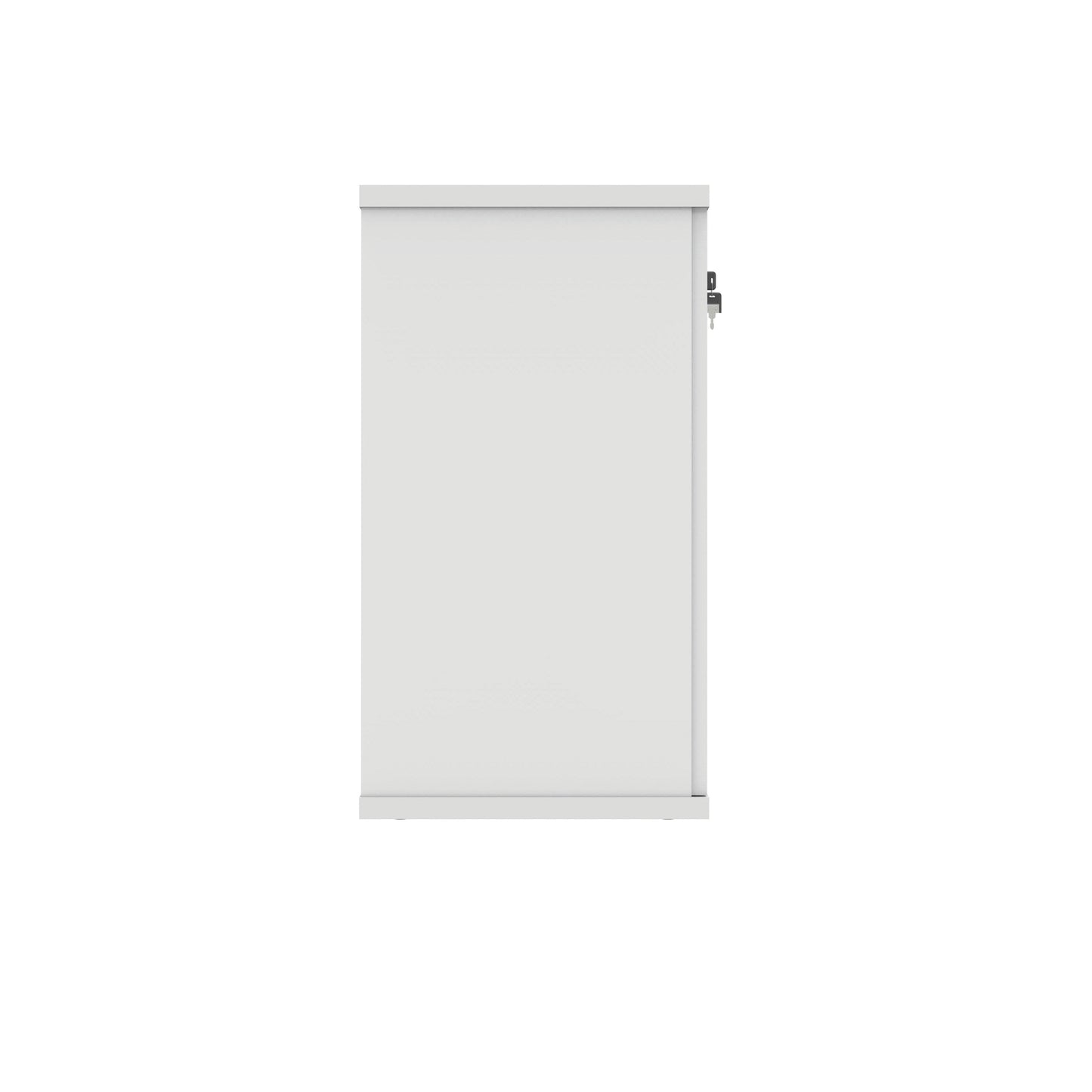 Polaris Cupboard Lockable 800x400x730mm Arctic White KF821286