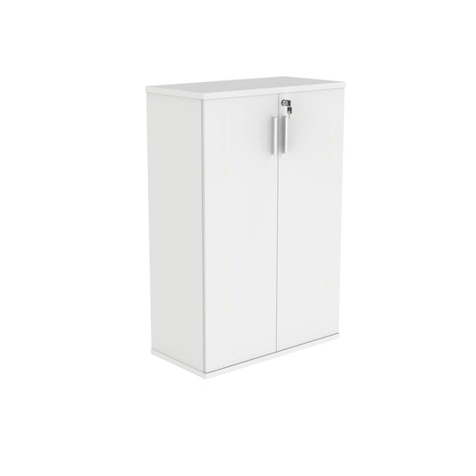 Polaris Cupboard Lockable 800x400x1204mm Arctic White KF821306